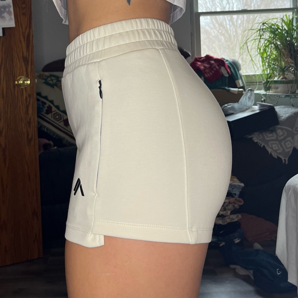 Cream alphalete shorts